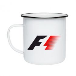 Кружка эмалированная F1 - PrintSalon