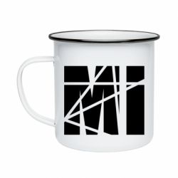Кружка эмалированная Family mi - PrintSalon