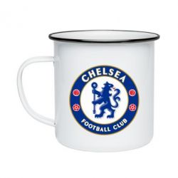 Кружка эмалированная FC Chelsea - PrintSalon