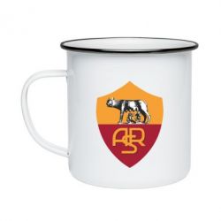 Кружка эмалированная FC Roma - PrintSalon