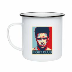 Кружка эмалированная Fight Club Tyler Durden - PrintSalon
