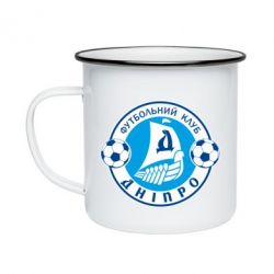 Кружка емальована ФК Дніпро - PrintSalon