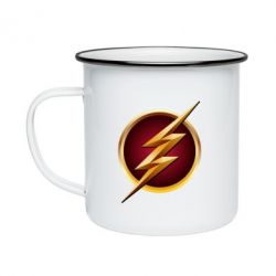 Кружка эмалированная Flash Logo Art - PrintSalon
