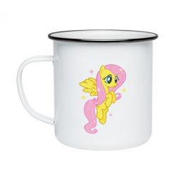 Кружка емальована Fluttershy - PrintSalon