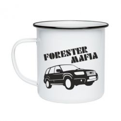 Кружка эмалированная Forester Mafia - PrintSalon