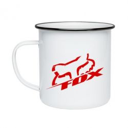 Кружка эмалированная FOX Racing - PrintSalon