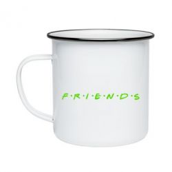 Кружка эмалированная Friends (Друзья) - PrintSalon