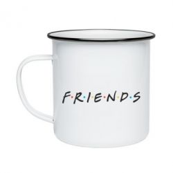 Кружка емальована Friends - PrintSalon