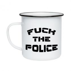 Кружка эмалированная Fuck The Police К черту полицию