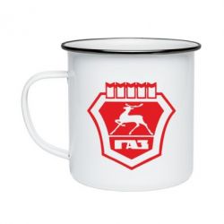 Кружка эмалированная ГАЗ - PrintSalon