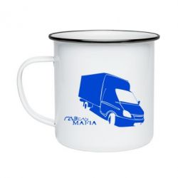 Кружка эмалированная Газель Мафия - PrintSalon