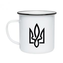 Кружка емальована Герб 2 - PrintSalon