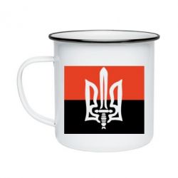 Кружка эмалированная Герб Правого Сектору - PrintSalon