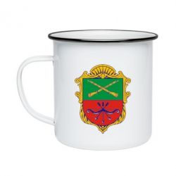 Кружка эмалированная Герб Запоріжжя - PrintSalon