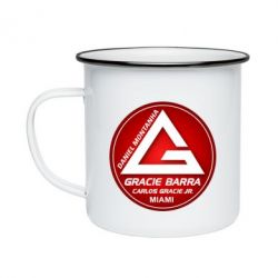 Кружка эмалированная Gracie Barra Miami - PrintSalon