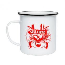 Кружка емальована Guns n' Roses Logo - PrintSalon