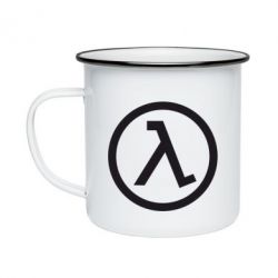 Кружка емальована Half Life Logo - PrintSalon