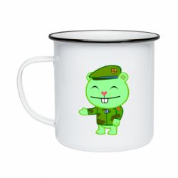 Кружка эмалированная happy tree friends flippy - PrintSalon