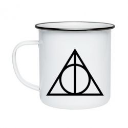 Кружка емальована Harry Potter logo - PrintSalon