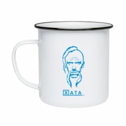 Кружка эмалированная Хата - PrintSalon