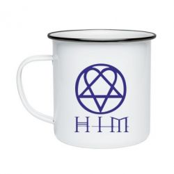 Кружка эмалированная HIM! - PrintSalon