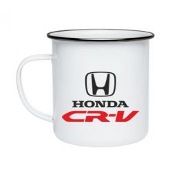 Кружка эмалированная Honda CR-V - PrintSalon