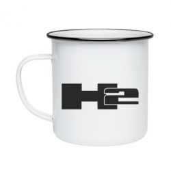 Кружка эмалированная Hummer H2 - PrintSalon