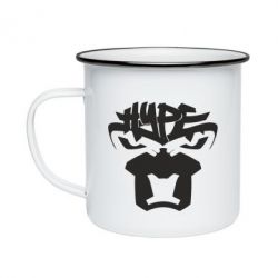 Кружка емальована Hype Monster - PrintSalon