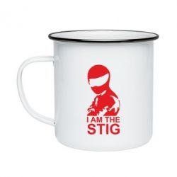 Кружка эмалированная I am the Stig - PrintSalon