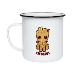 Кружка эмалированная I'm groot - PrintSalon