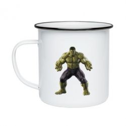 Кружка емальована Incredible Hulk - PrintSalon