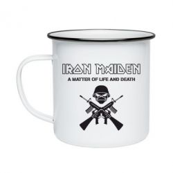 Кружка эмалированная Iron Maiden