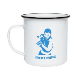 Кружка емальована Iron Mike - PrintSalon