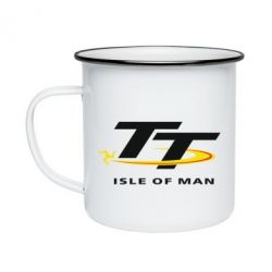 Кружка эмалированная Isle of man - PrintSalon