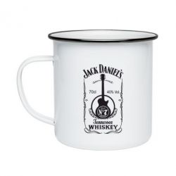 Кружка емальована Jack daniel's Guitar