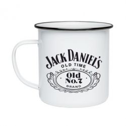 Кружка эмалированная Jack Daniel's Old Time - PrintSalon