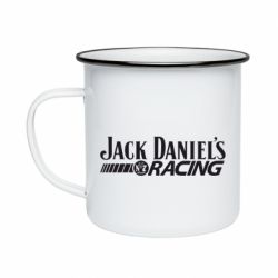 Кружка емальована Jack daniel's Racing