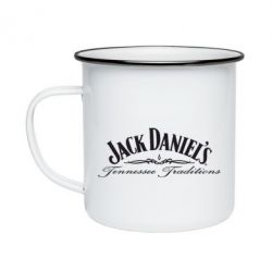 Кружка емальована Jack daniel's Traditions