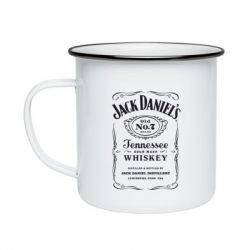 Кружка емальована Jack daniel's