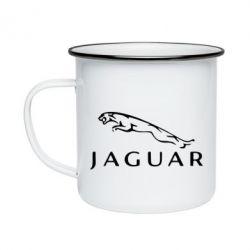 Кружка эмалированная Jaguar - PrintSalon