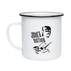 Кружка эмалированная James Hetfield - PrintSalon