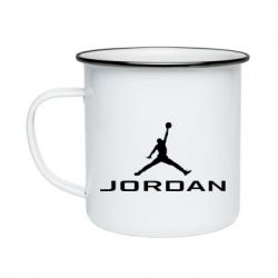 Кружка эмалированная Jordan - PrintSalon