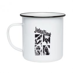 Кружка эмалированная Judas Priest