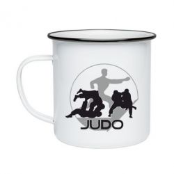 Кружка эмалированная Judo Federation - PrintSalon
