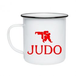Кружка эмалированная Judo - PrintSalon