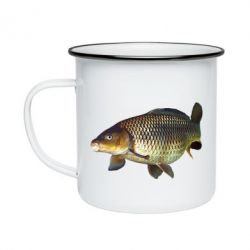 Кружка емальована Карасик - PrintSalon