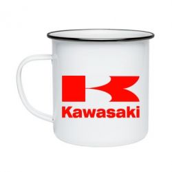 Кружка емальована Kawasaki - PrintSalon