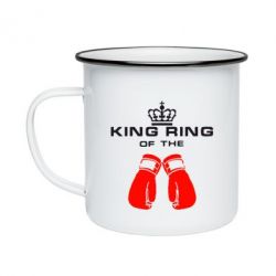Кружка эмалированная King Ring - PrintSalon