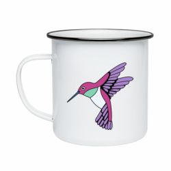 Кружка эмалированная Kolibri Art - PrintSalon