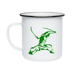 Кружка эмалированная Козак з шаблями - PrintSalon